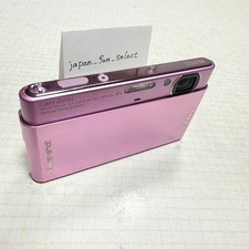 Sony Cyber Shot DSC-T77 Pink Digital Camera 10.1MP 4x Zoom f3.5-f4.6 Japanese
