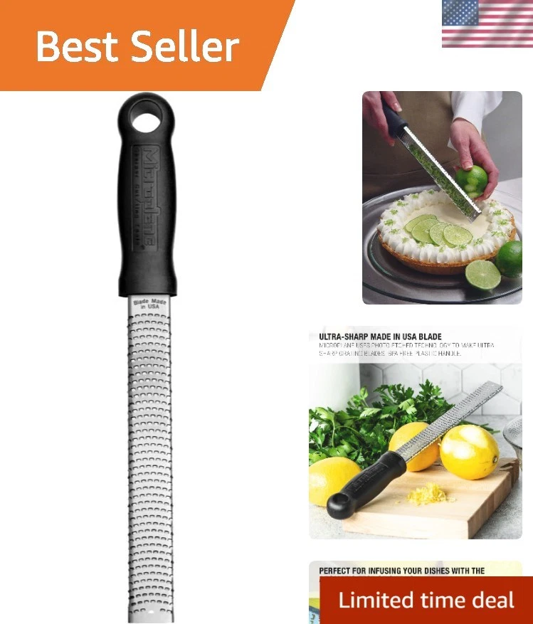 Classic Zester Grater, Black - 12 inch
Opens in a new window or tab