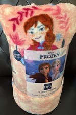 Disney FROZEN Elsa  Anna 5x6 ft Oversized THROW BLANKET The Big One  BRAND NEW 