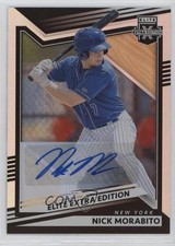 2022 Panini Elite Extra Edition Signatures Nick Morabito #103 Auto 19ux