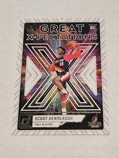 Scoot Henderson 2023-24 Panini Donruss Great X-Pectations Rookie #8