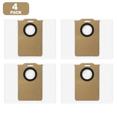 For Redroad R11 Dust Bags Replacement For Robot Vacuum Cleaner 3.3L 4 Pack