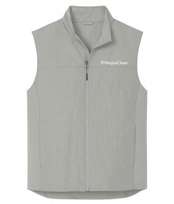RARE NWT 100% Authentic JP Morgan Chase Banker Finance Limited Gray Vest 2XL
