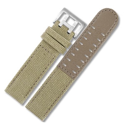 Für Hamilton Khaki Field 20/22MM Segeltuch Uhrenarmband H68201993