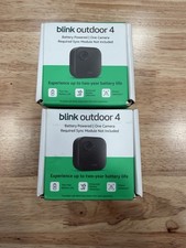 2 Add On Cameras Blink Outdoor 4th Gen WiFi Security Camera Battery NEW SEALED