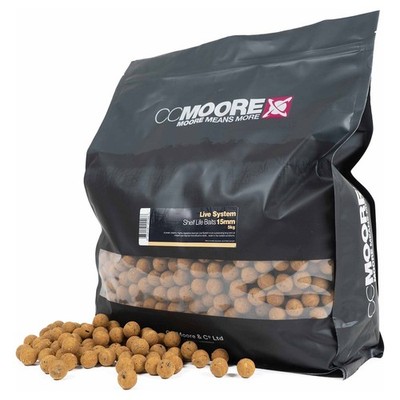 (11,40 /1kg) CCMoore Live System 5kg Boilies
