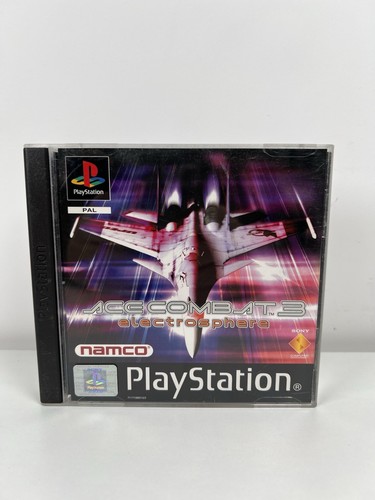 Ace Combat 3 Electrosphere Sony Playstation PS1 Pal Namco CD NEU Pal Ita 🇮🇹