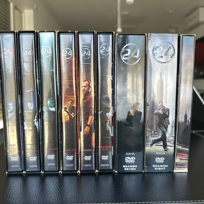 24 Kiefer Sutherland - komplette Serie - Staffeln 1-9 - DVD im Schuber