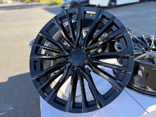 2026 22 Black Set Of 4 Wheels Chevy Silverado Tahoe Gmc Sierra Yukon Escalade