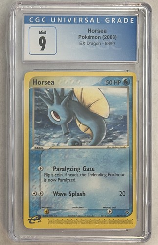 Horsea graded CGC 9 for sale on eBay