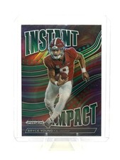 2023  Prizm Draft Picks - Instant Impact Bryce Young #II-1 Green Prizm RC ⭐️