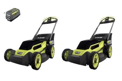 #ad Lot Of 2 Ryobi 40V 20” Lawnmowers 5Ah battery As Is Part Repair RY401011 $88.00