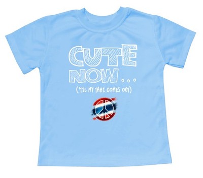 Cute Now... 'Til My Thai Comes Out Toddler Kids Thailand Peace Flag T-shirt