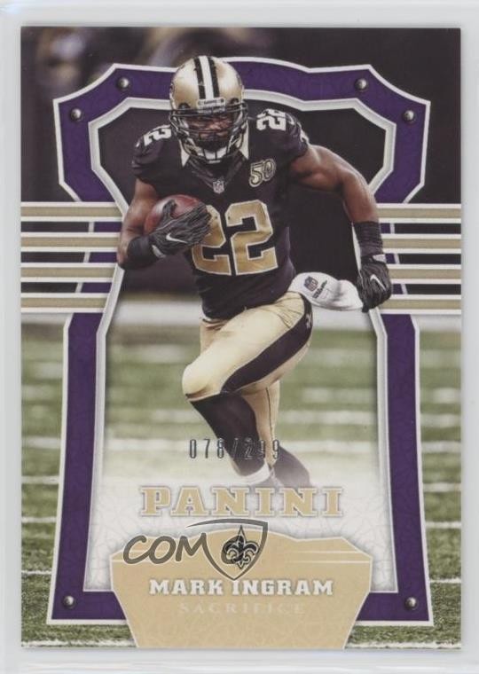 2017 Panini Sacrifice 78/299 Mark Ingram #86 1s8