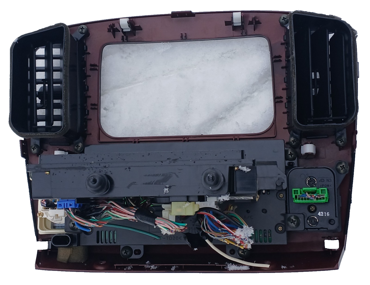 2003-07 Suzuki XL-7 Grand Vitara Radio Bezel Climate Control Trim