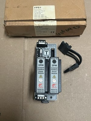 Relcom FPS-I Fieldbus Power Syst. w/ 2 IPM Modules & FPS-RCT Foundation Fieldbus
