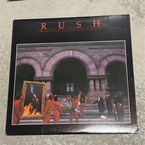 RUSH Moving Pictures Album LP Record 1981 Mercury Records SRM-1-4013 1st Press