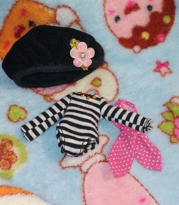 Pinkie Cooper Paris Hat, Bodysuit And Scarf