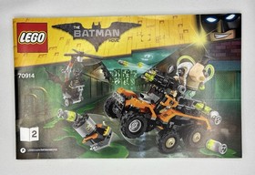 LEGO Batman Movie Instruction Manual Lot 70900 70911 70913 70914 Complete Books