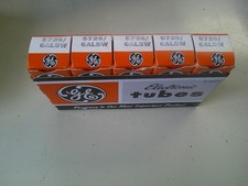 LOT OF  5 EA NOS  G.E.  ELECTRON TUBES   P/N:...