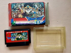 Famicom Dragon Quest I.II.III.IV Box and manual 4-piece set Dragon Quest
