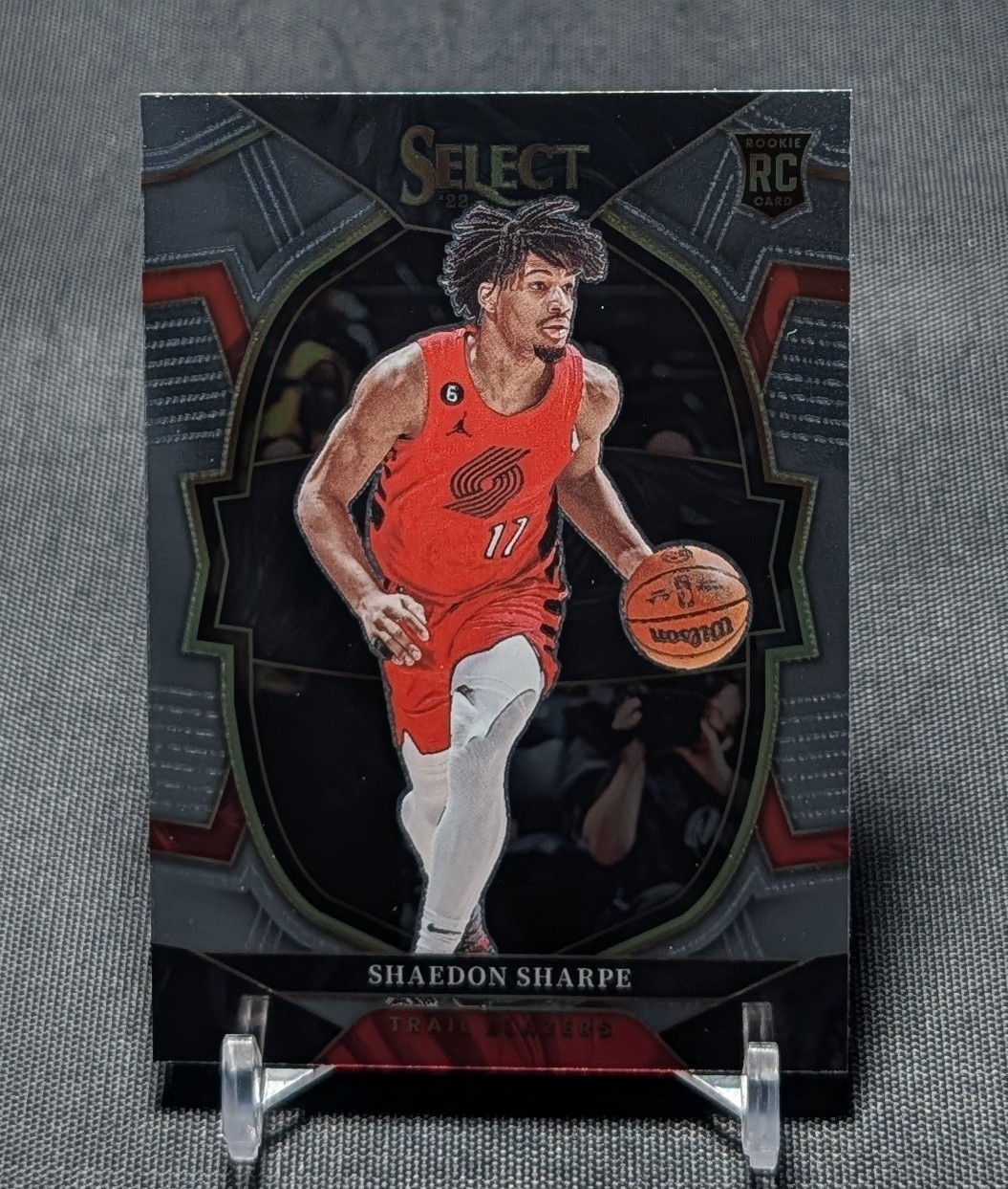 Shaedon Sharpe Rookie RC 2022-23 Panini Select Basketball Card #71 Trail Blazers