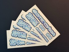 SET ATOMIC CARBON REPRODUKTION AUFKLEBER DECALS SET RC LOSI AE TEAM ASSOCIATE
