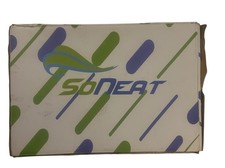SoNeat Half Fold Disposable Paper Toilet Seat Covers Elongated Multicolor 4 Pack