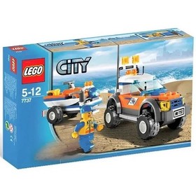 Lego City sets: Coast Guard 4WD & Jet Scooter 7737 & Coast Guard Quad Bike 7736