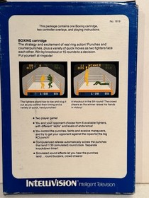 Intellivision Lot of 5 Games Snafu, Tennis, Boxing, Football, Baseball TESTED