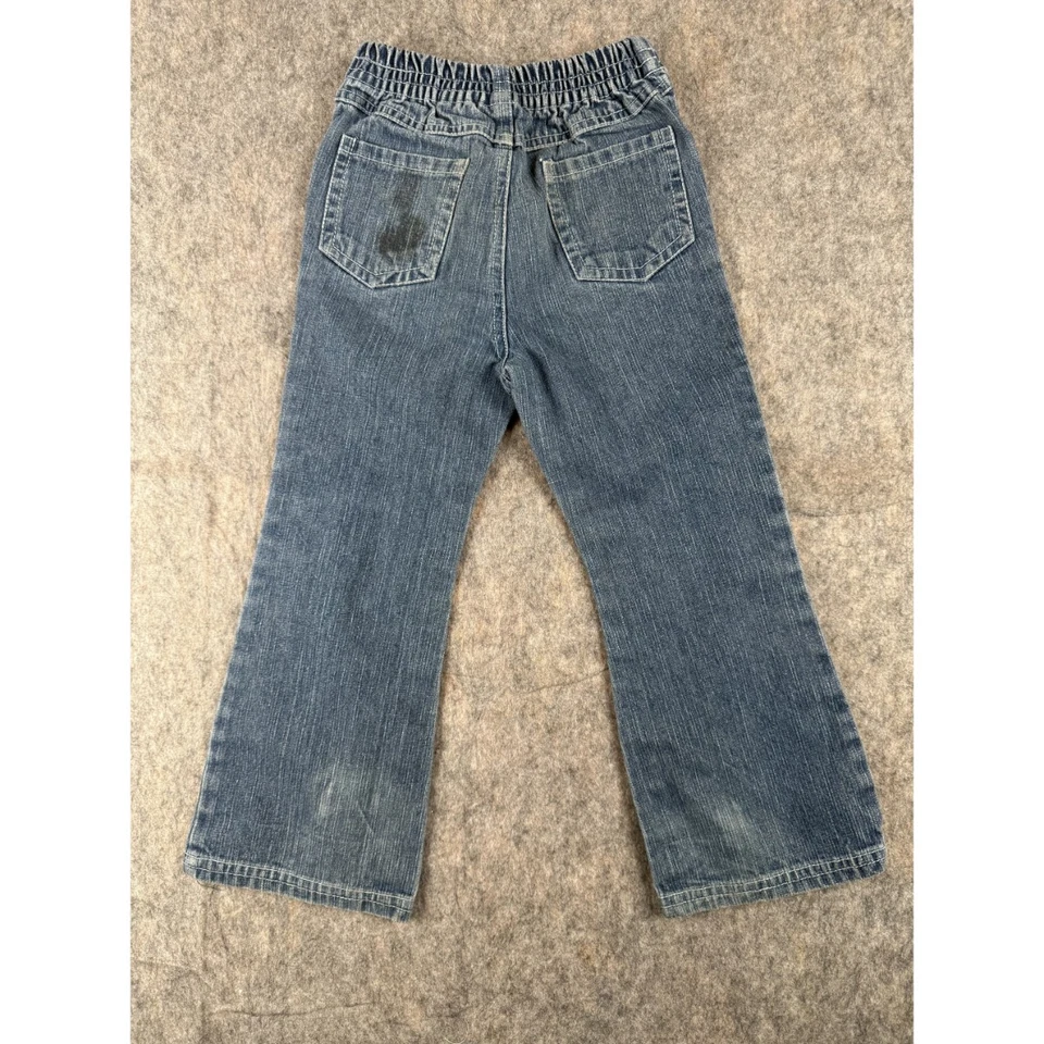 Jeans Vintage Nickelodeon Dora la Exploradora Niñas Talla 4T Azul Denim Bordado Foto 4 de 4