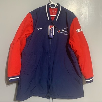 Nike Chicago White Sox MLB Authentic Collection Dugout Jacket Men XXL NAC7 NWT