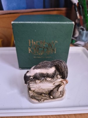 Harmony Kingdom Treasure Jests - Foul Play - Skunks 1998 - in Box - sehr guter Zustand