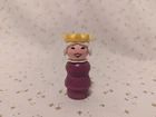 Fisher Price Queen Castle 993 vintage Wood Little People
