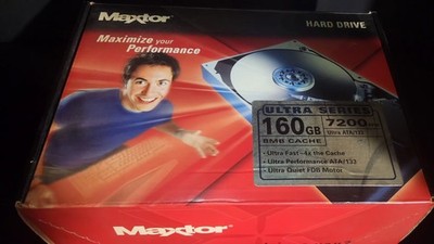 Maxtor Internal Sata II 160GB 7200RPM Untested