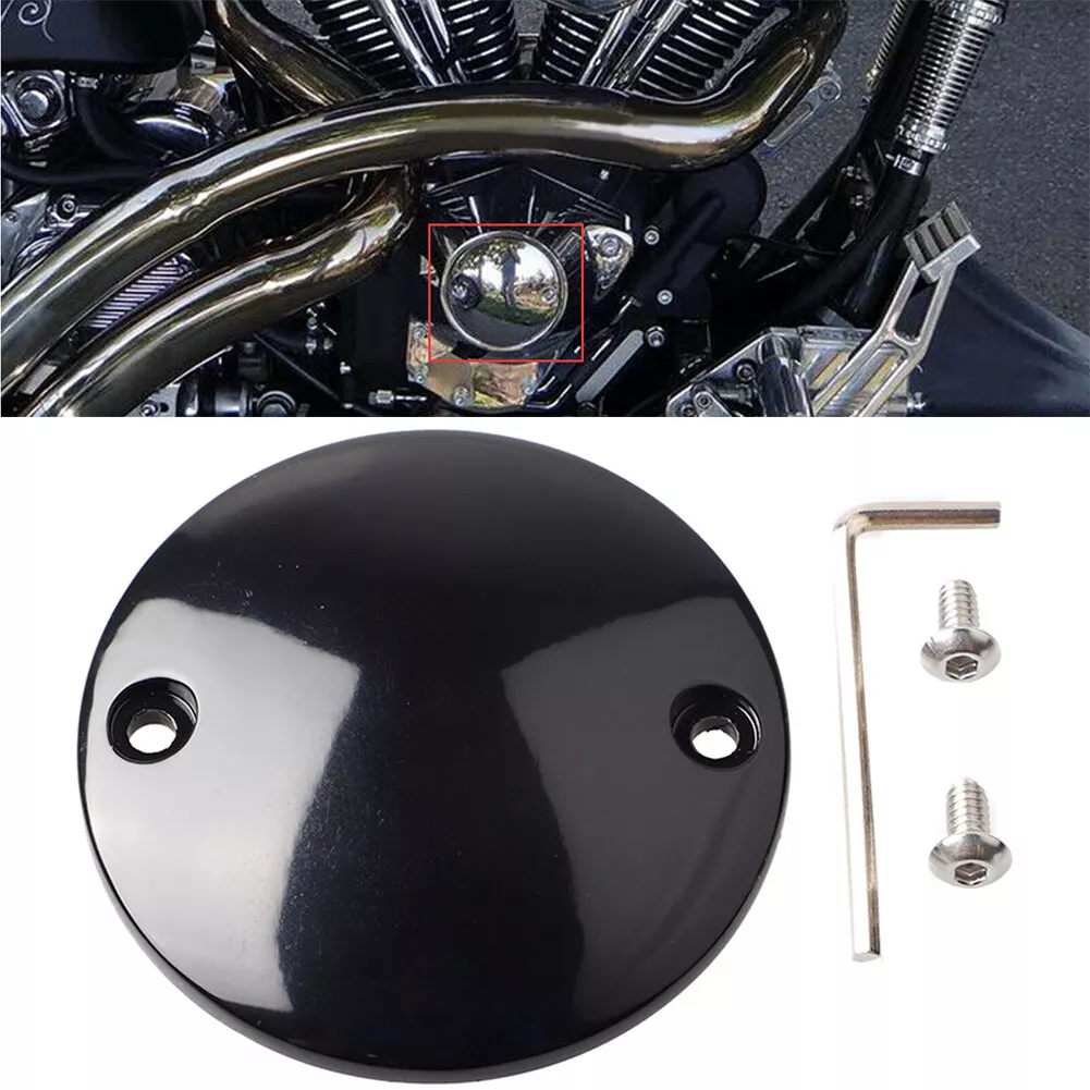 Ignition Timing Cover 2 Hole Points Cover for Harley Sportster