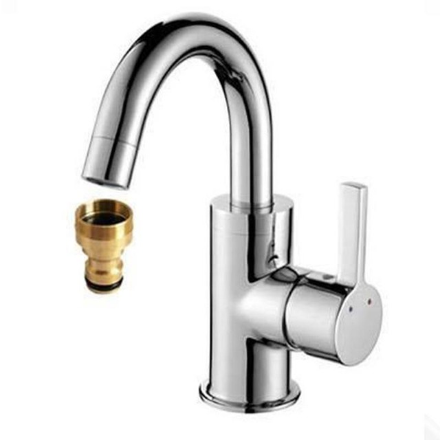 Indoor Kitchen Brass Mixer Tap Hose Pipe Connector Copper Fitting