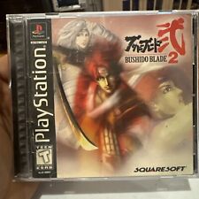Bushido Blade 2 (Playstation 1 PS1) CIB W/ Reg Card Complete Tested