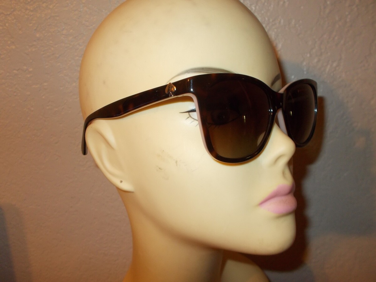 kate spade brown tortoise polarized Sunglasses Kate Spade VANDRA Cat Eye Polarized Sunglasses Brown Gold  main image 4