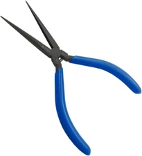 FUJIYA Tools, 303-150, Tweezer Long Nose Pliers without Blade ストレートタイプ, Blue 