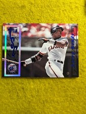 BARRY BONDS GIANTS 1996 TOPPS STADIUM CLUB BASEBALL , TSC TEAM  CARD 202 MINT