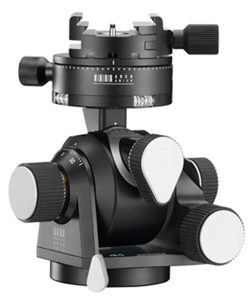 Arca Swiss D4 GP Geared Panning Tripod Head with Quickset Classic