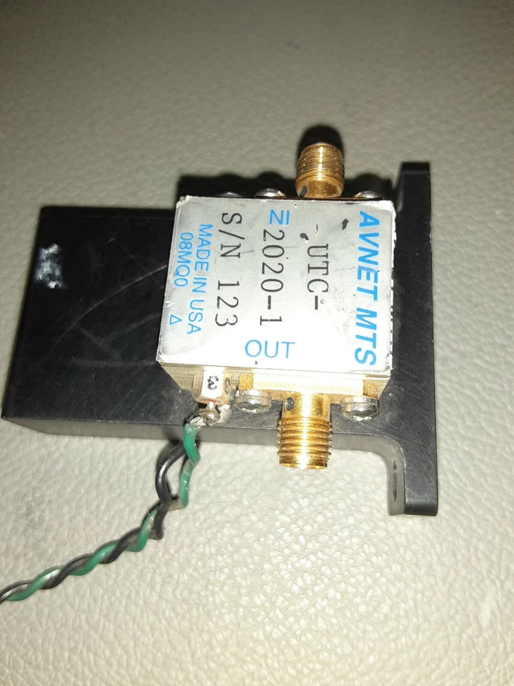 Avnet MTS UTC-2020 RF Amplifier 16dB Gain +20dBm Output Power 10MHz - 2GHz SMA F - Image 3 of 3