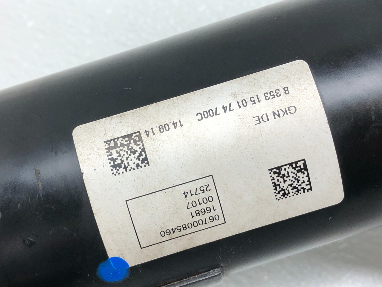 2014-2019 MASERATI GHIBLI S Q4 AWD REAR DRIVE SHAFT OEM.