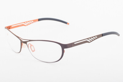 Orgreen WARWICK 159 Matte Brown / Matte Orange Titanium Eyeglasses 56mm