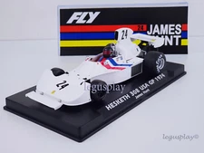 Scalextric Fly A2033 Slot Car - Hesketh Ford 308 #24 USA GP 1974 James Hunt