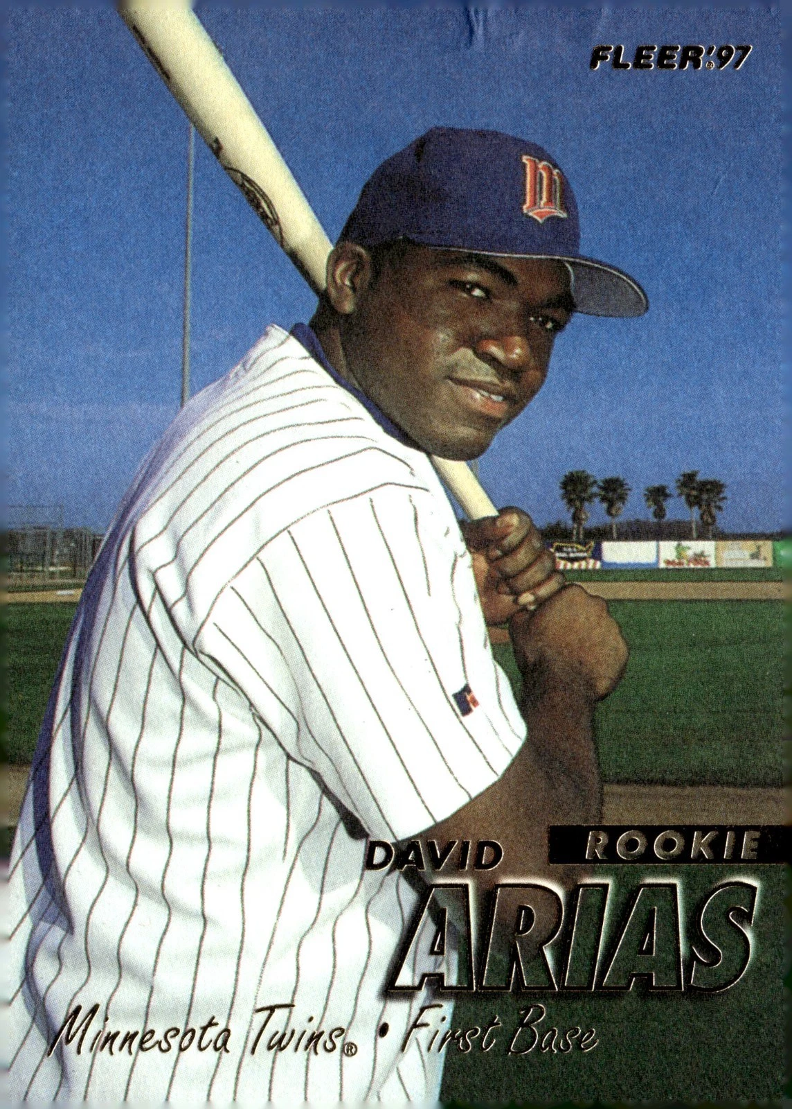 1997 Fleer #512 David Arias Ortiz ROOKIE RC TWINS