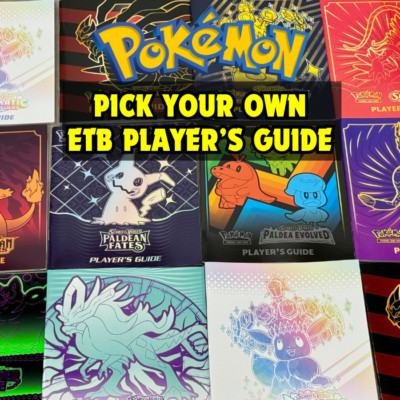 Choose Your Guide - Pokemon TCG Elite Trainer Box ETB PLAYER'S GUIDE (Booklet)