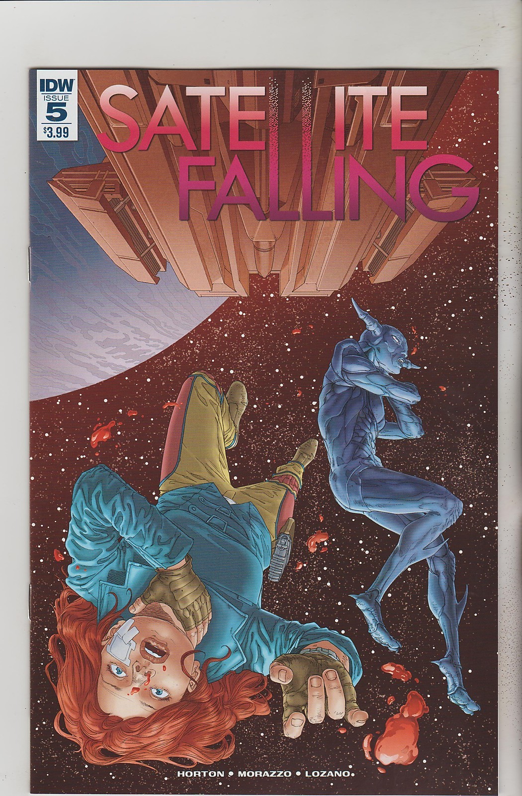 IDW COMICS SATELLITE FALLING #5 MAY 2017 1ST PRINT NM