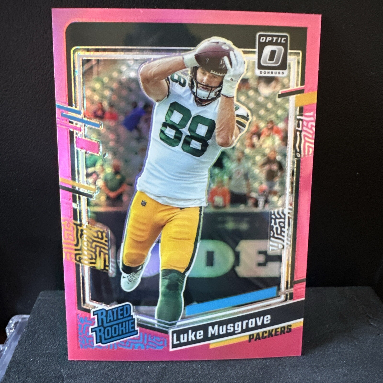 2023 Panini Donruss Optic - Rated Rookie #241 Luke Musgrave (RC) Pink Holo